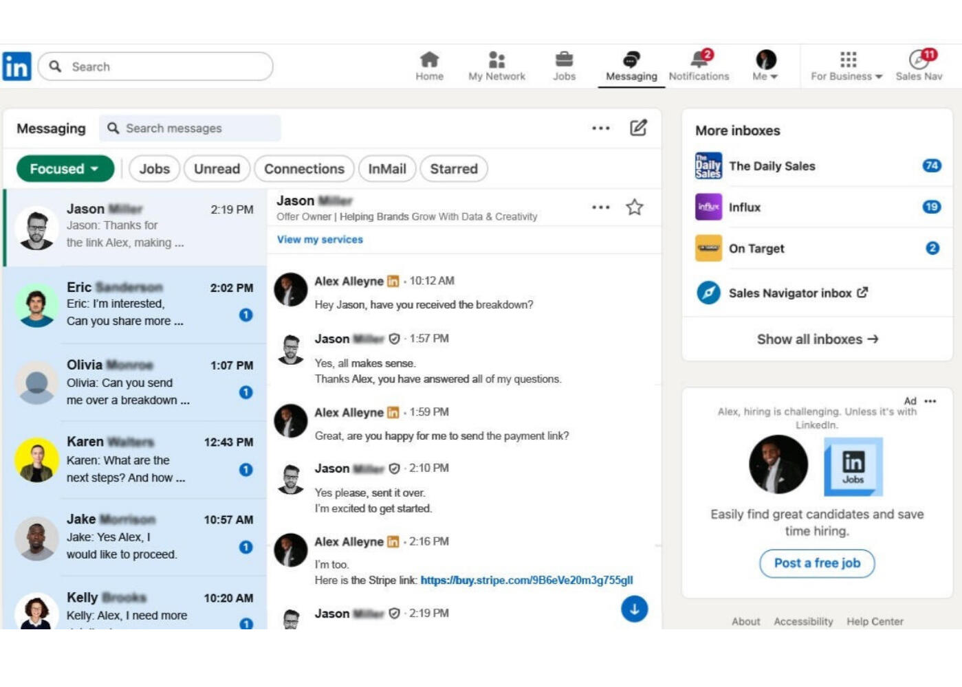Inbound DM&#39;s From Decision Makers ⬆
